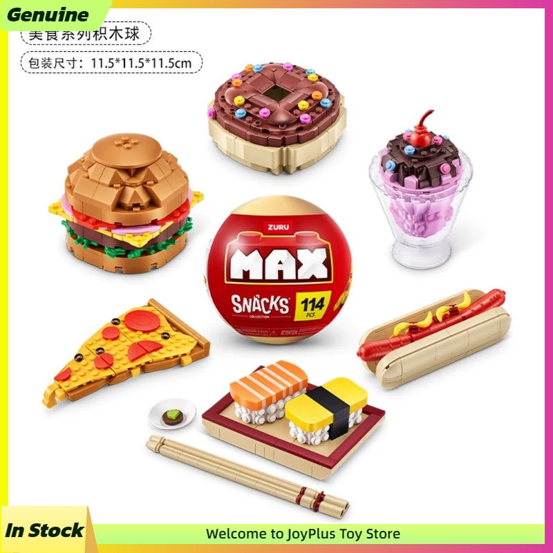 Food Good Snacks - ZURU MAX 스낵 블라인드 박스 빌딩