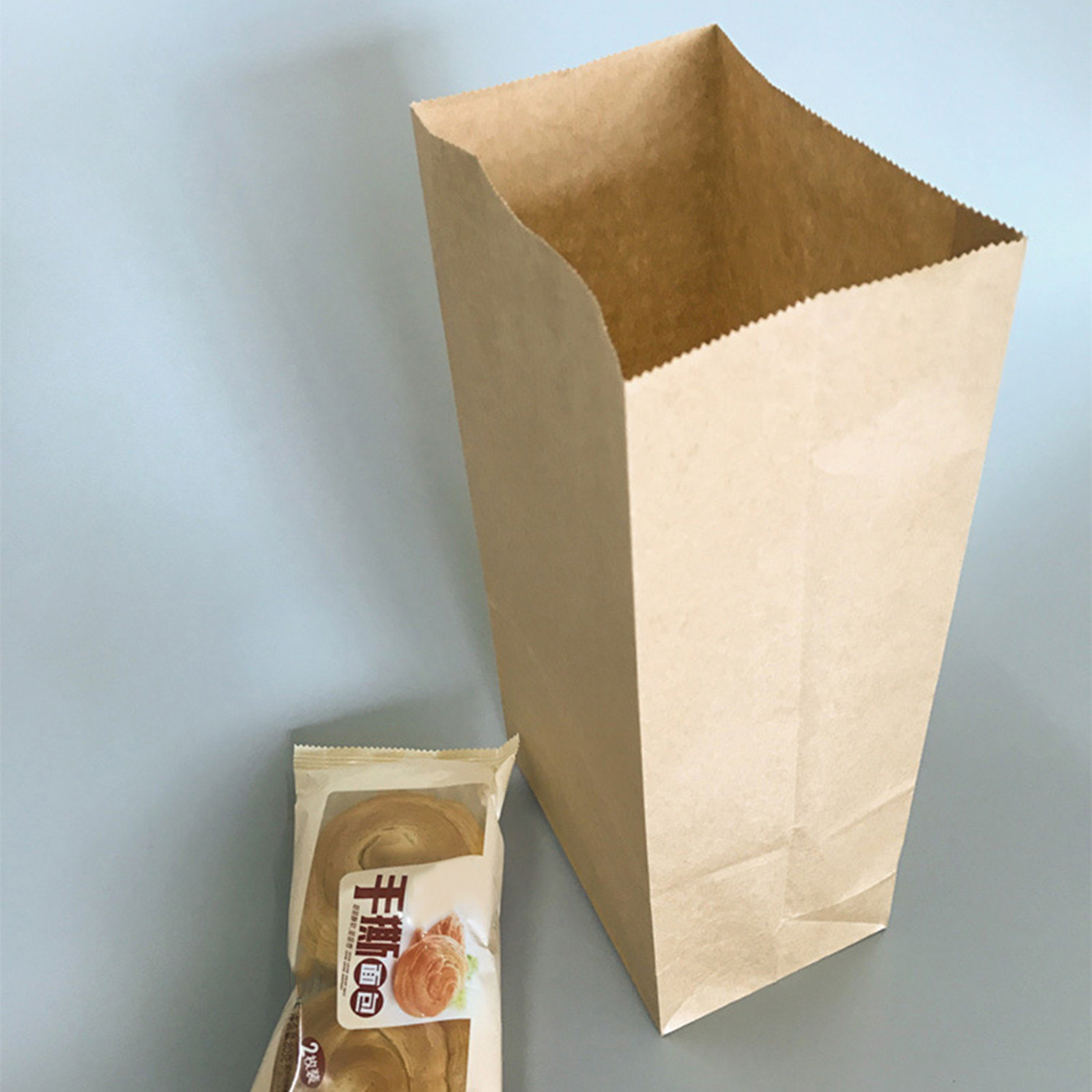 100pcs 크래프트 종이 봉투 소형 대형 저장 용기  - Food Snacks In Usa 리뷰 및 가격