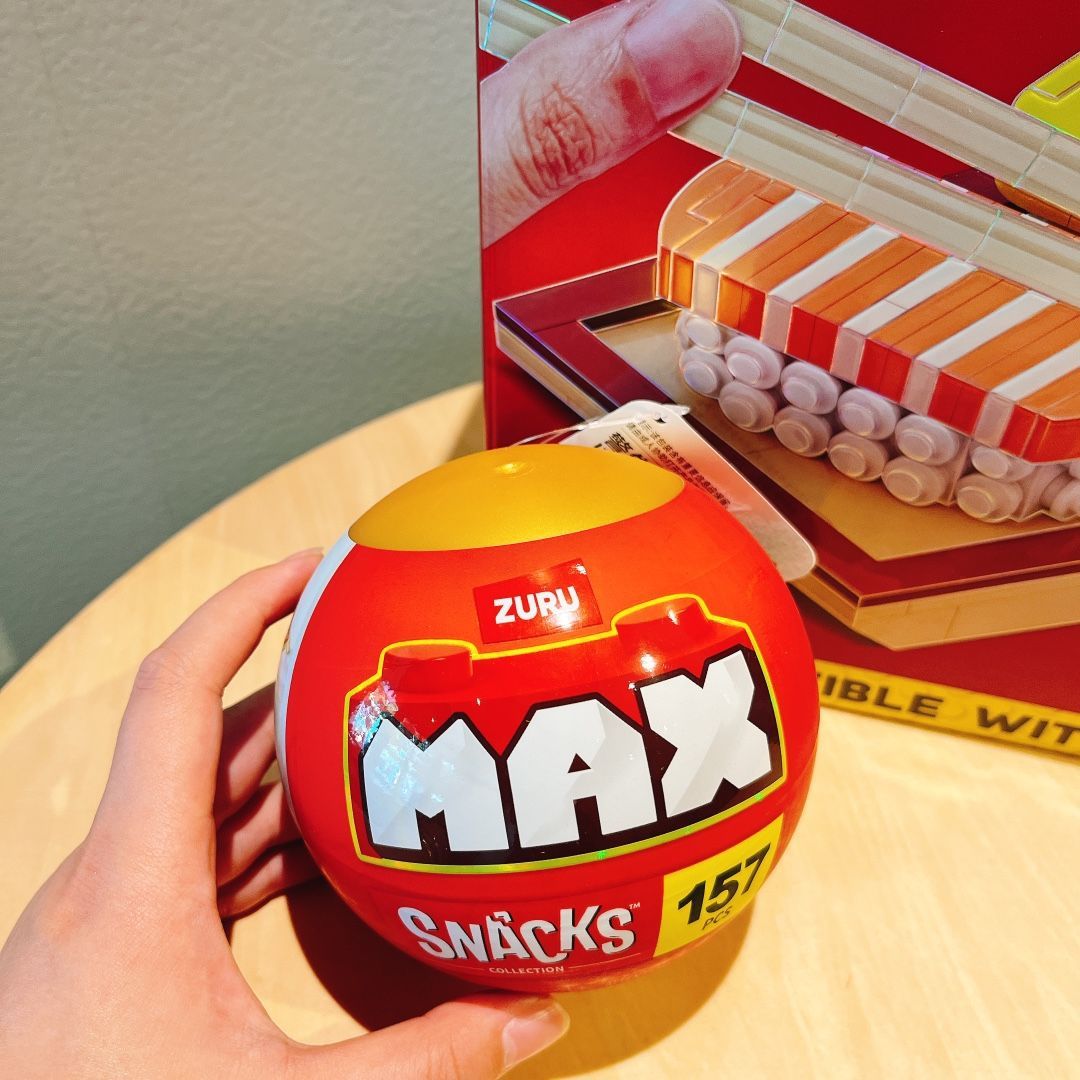 ZURU MAX 스낵 블라인드 박스 빌딩 블록 미니 스 - Food Good Snacks 리뷰 및 가격