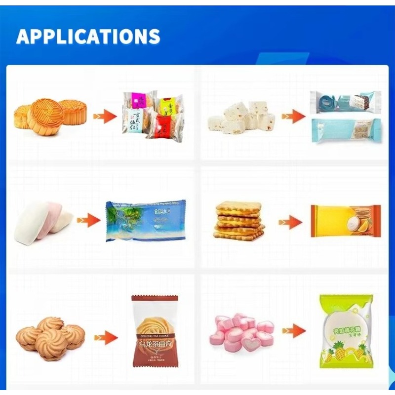 자동 베개형 포장기계 (소프트 솜사탕 스낵용) - 안정 - Food Snacks In Usa 리뷰 및 가격