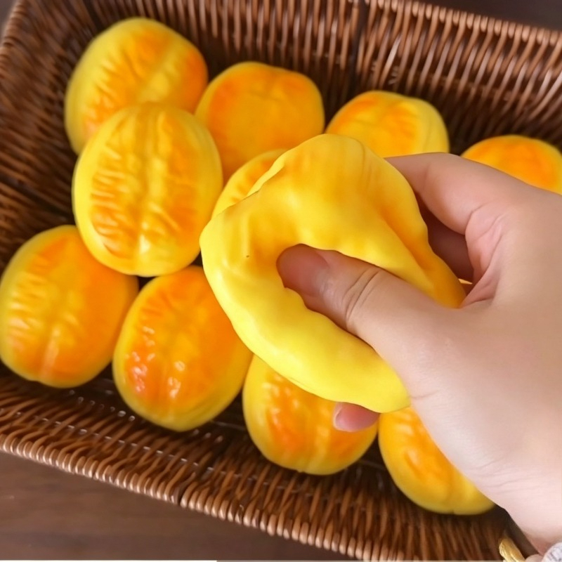 튀긴 빵 모양 스트레스 볼 스퀴시 장난감, 성형 가능한 - Food & Snacks Pdf 리뷰 및 가격